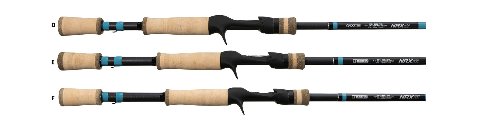 G Loomis NRX+ JIG & WORM CASTING image détaillée 1